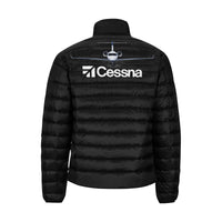 Thumbnail for CESSNA Men's Stand Collar Padded Jacket e-joyer