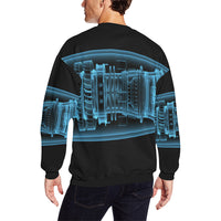 Thumbnail for HOODIE - 55 Men's Oversized Fleece Crew Sweatshirt e-joyer