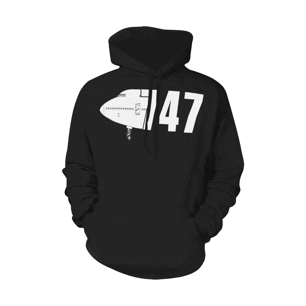 BOEING 747 All Over Print Hoodie jacket e-joyer