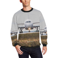 Thumbnail for HOODIE - 117 Men's Oversized Fleece Crew Sweatshirt e-joyer