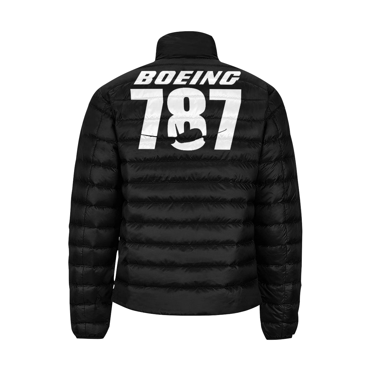 BOEING 787 Men's Stand Collar Padded Jacket e-joyer