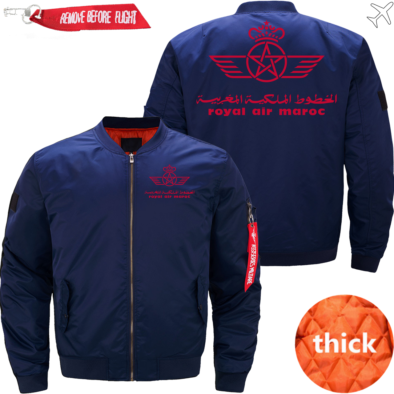 ROYAL AIRLINE JACKET MA1 BOMBER