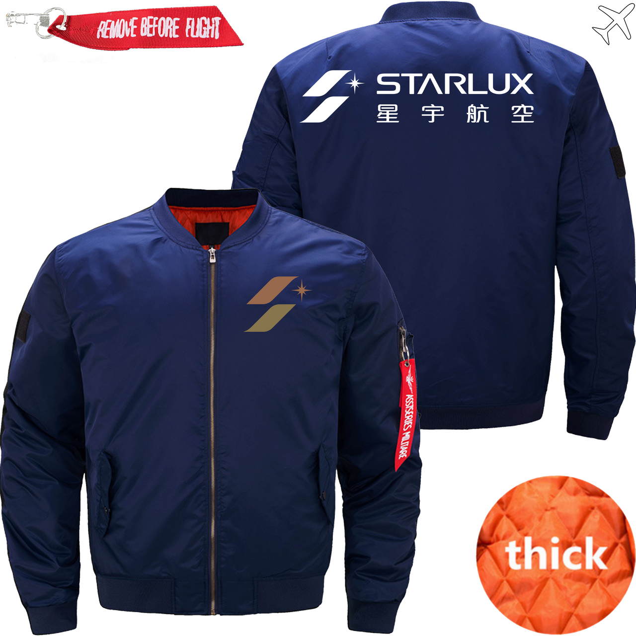 STARLUX AIRLINE JACKET MA1 BOMBER