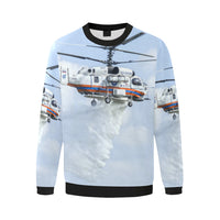 Thumbnail for HOODIE - 121 Men's Oversized Fleece Crew Sweatshirt e-joyer