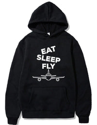 Thumbnail for EAT SLEEP FLY DESIGNED PULLOVER THE AV8R