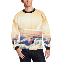 Thumbnail for HOODIE - 68 Men's Oversized Fleece Crew Sweatshirt e-joyer