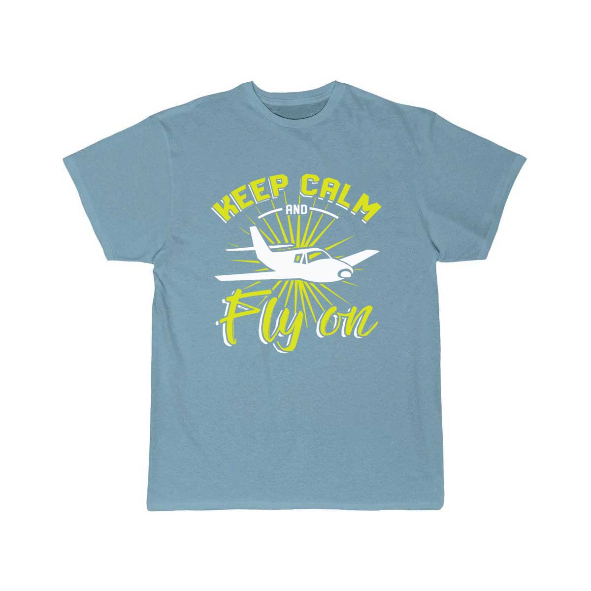 keep calm and fly on pilo T-SHIRT THE AV8R