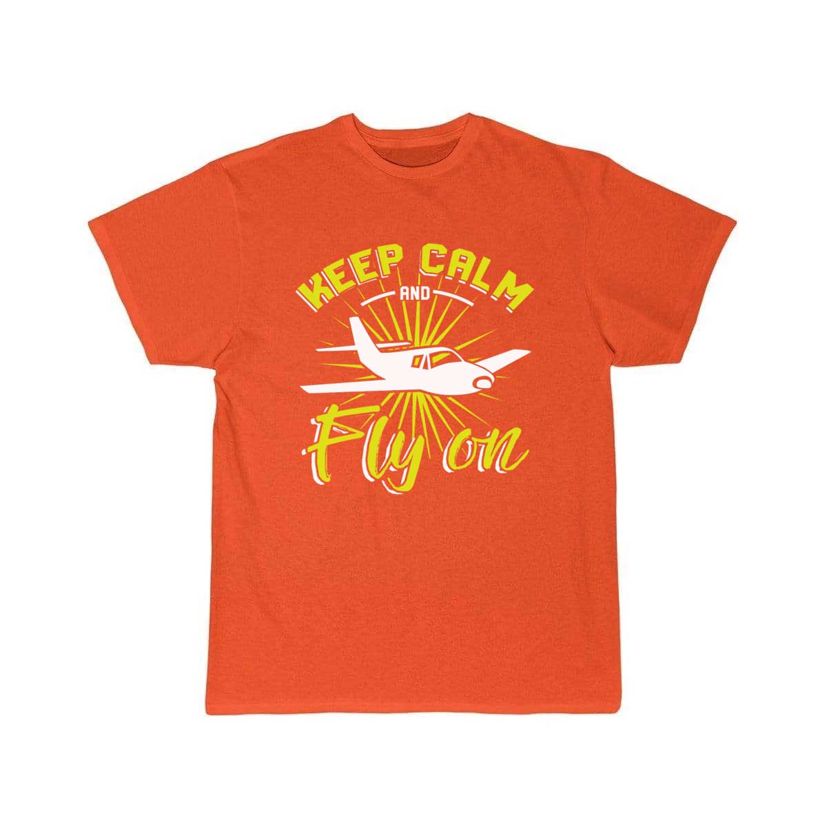 keep calm and fly on pilo T-SHIRT THE AV8R