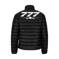 Thumbnail for BOEING 777 Men's Stand Collar Padded Jacket e-joyer