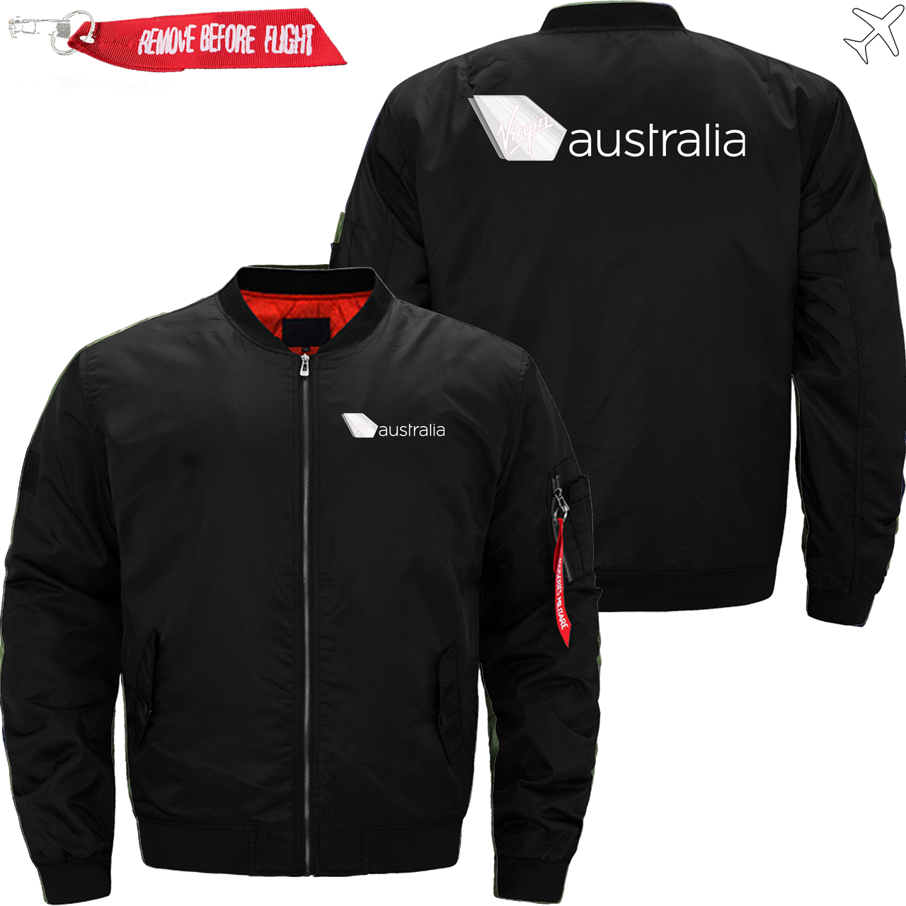 AUSTRALIA AIRLINES MA1 JACKET THE AV8R