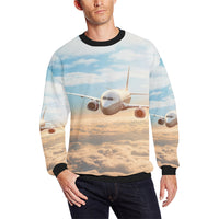 Thumbnail for HOODIE - 122 Men's Oversized Fleece Crew Sweatshirt e-joyer