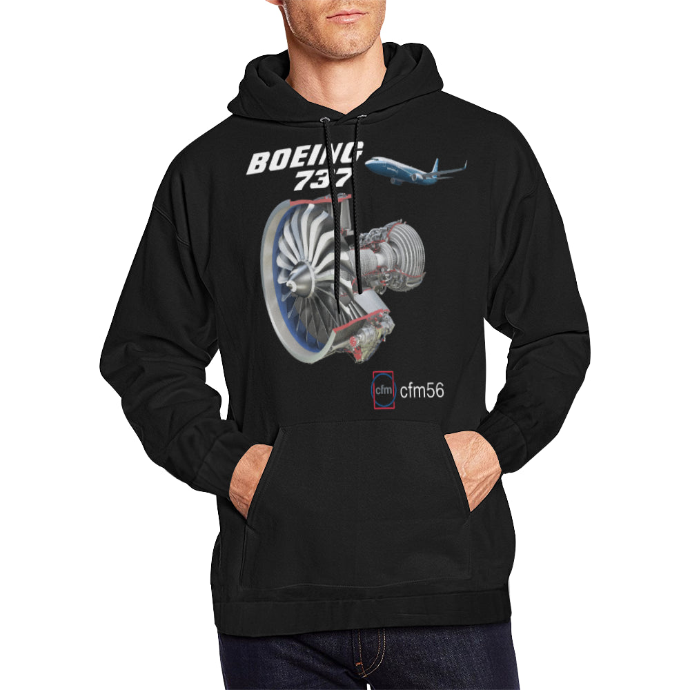 BOEING 737 All Over Print Hoodie jacket e-joyer