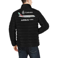 Thumbnail for AIRBUS 380 Men's Stand Collar Padded Jacket e-joyer