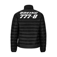 Thumbnail for BOEING 777 Men's Stand Collar Padded Jacket e-joyer