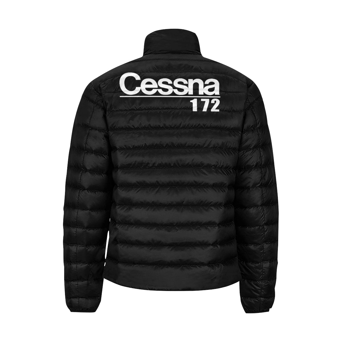 CESSNA 172 Men's Stand Collar Padded Jacket e-joyer