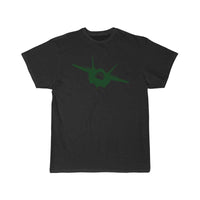 Thumbnail for Fighter Jet (Front View) Silhouette T Shirt THE AV8R