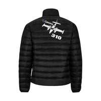 Thumbnail for CESSNA - 310 Men's Stand Collar Padded Jacket e-joyer