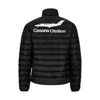 Thumbnail for CESSNA - 565 Men's Stand Collar Padded Jacket e-joyer