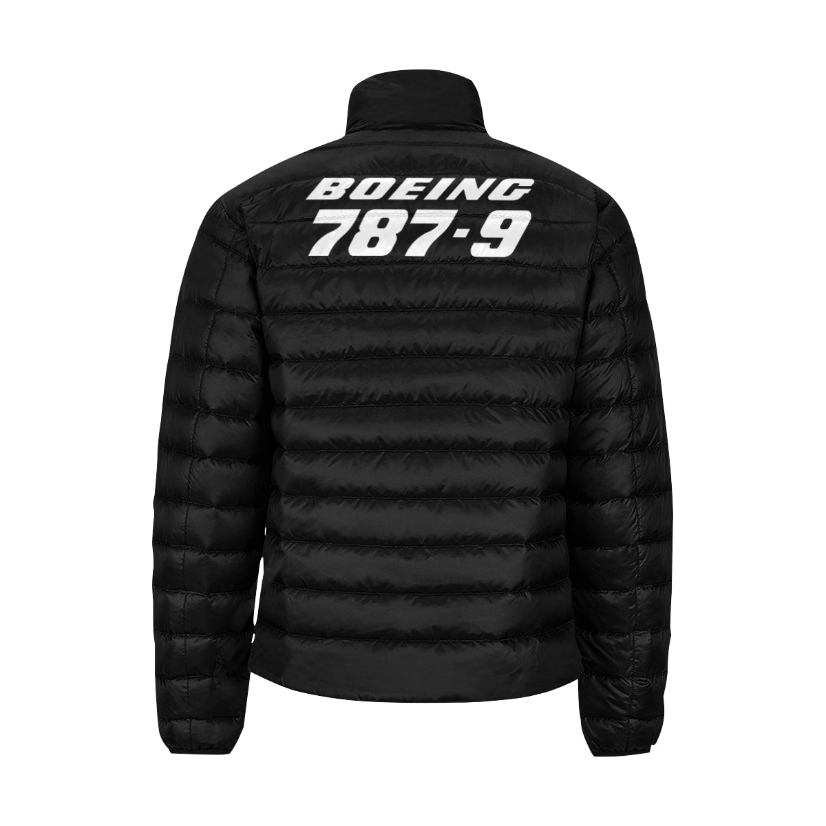 BOEING 787-9 Men's Stand Collar Padded Jacket e-joyer