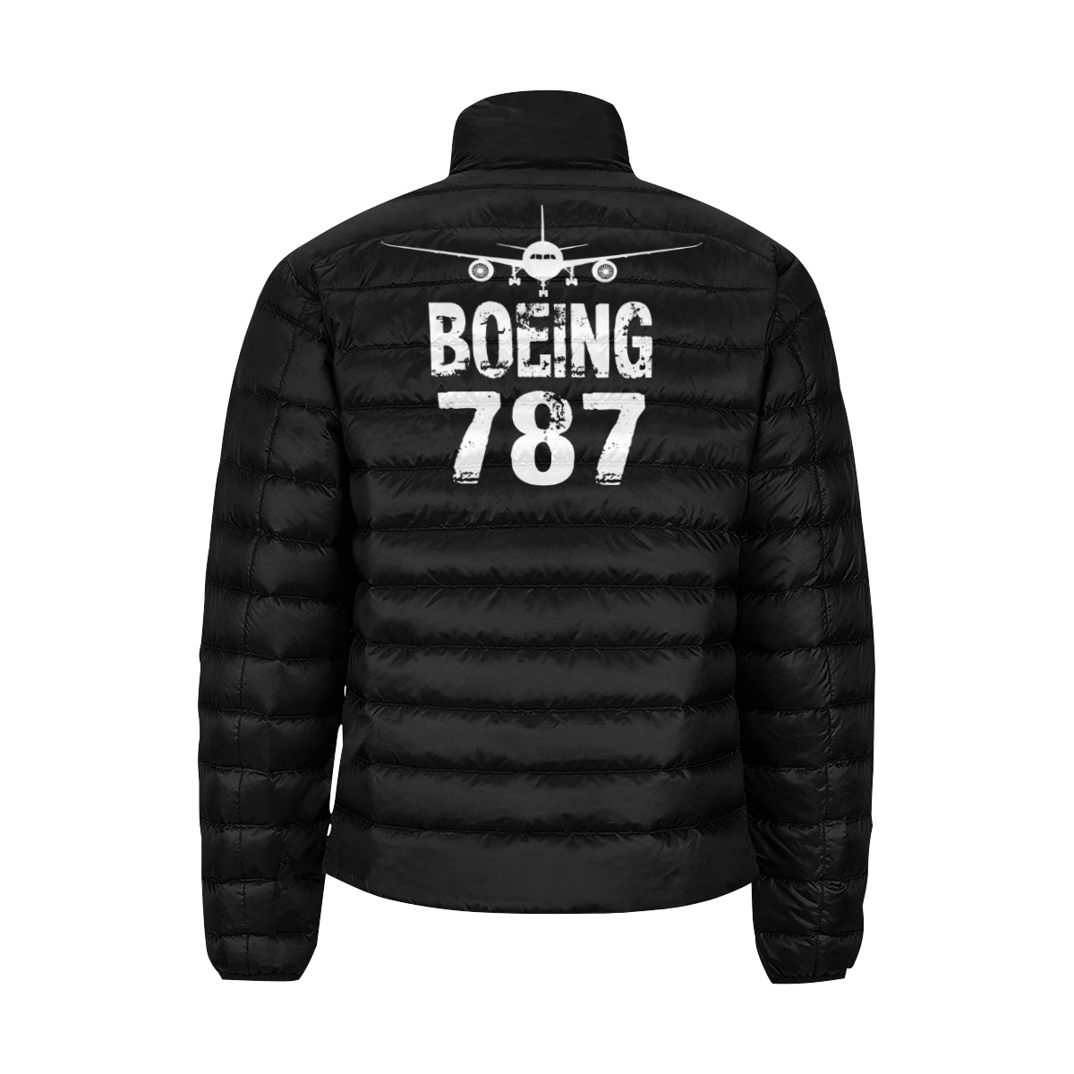 BOEING 787 Men's Stand Collar Padded Jacket e-joyer