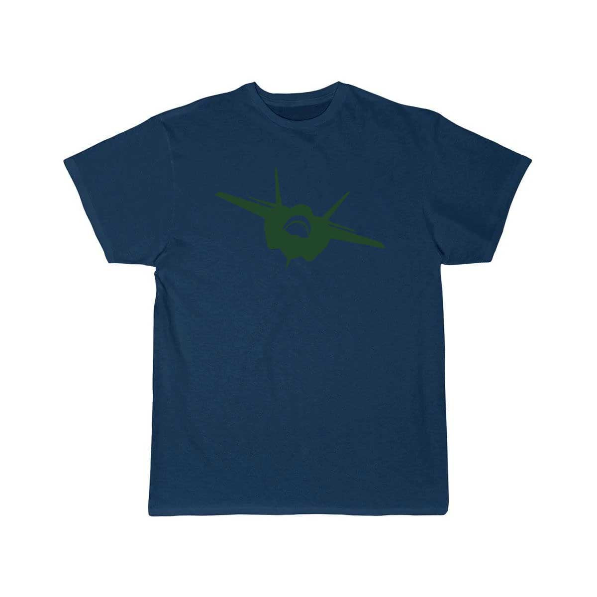 Fighter Jet (Front View) Silhouette T Shirt THE AV8R