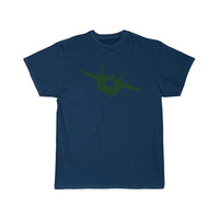 Thumbnail for Fighter Jet (Front View) Silhouette T Shirt THE AV8R