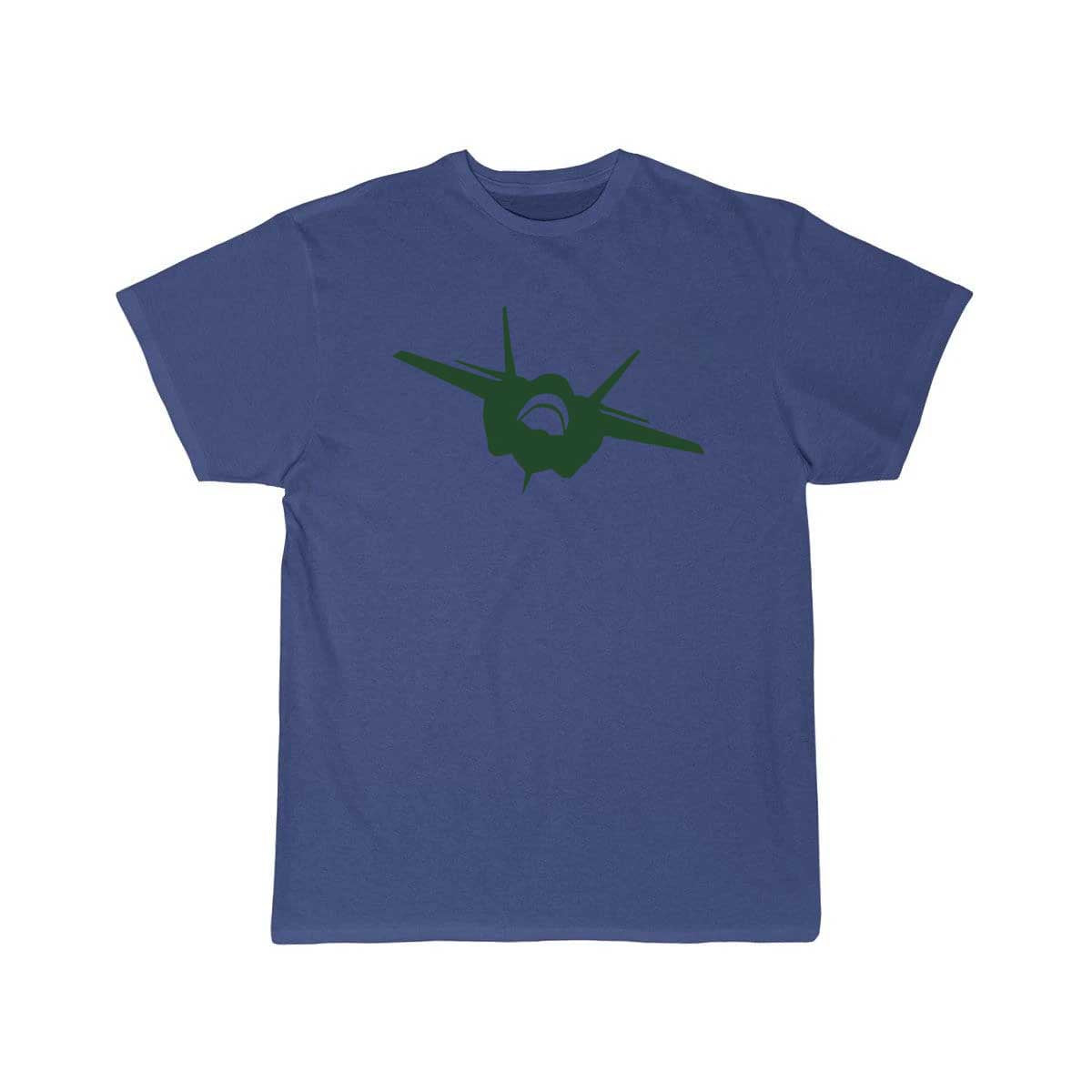 Fighter Jet (Front View) Silhouette T Shirt THE AV8R