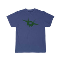 Thumbnail for Fighter Jet (Front View) Silhouette T Shirt THE AV8R