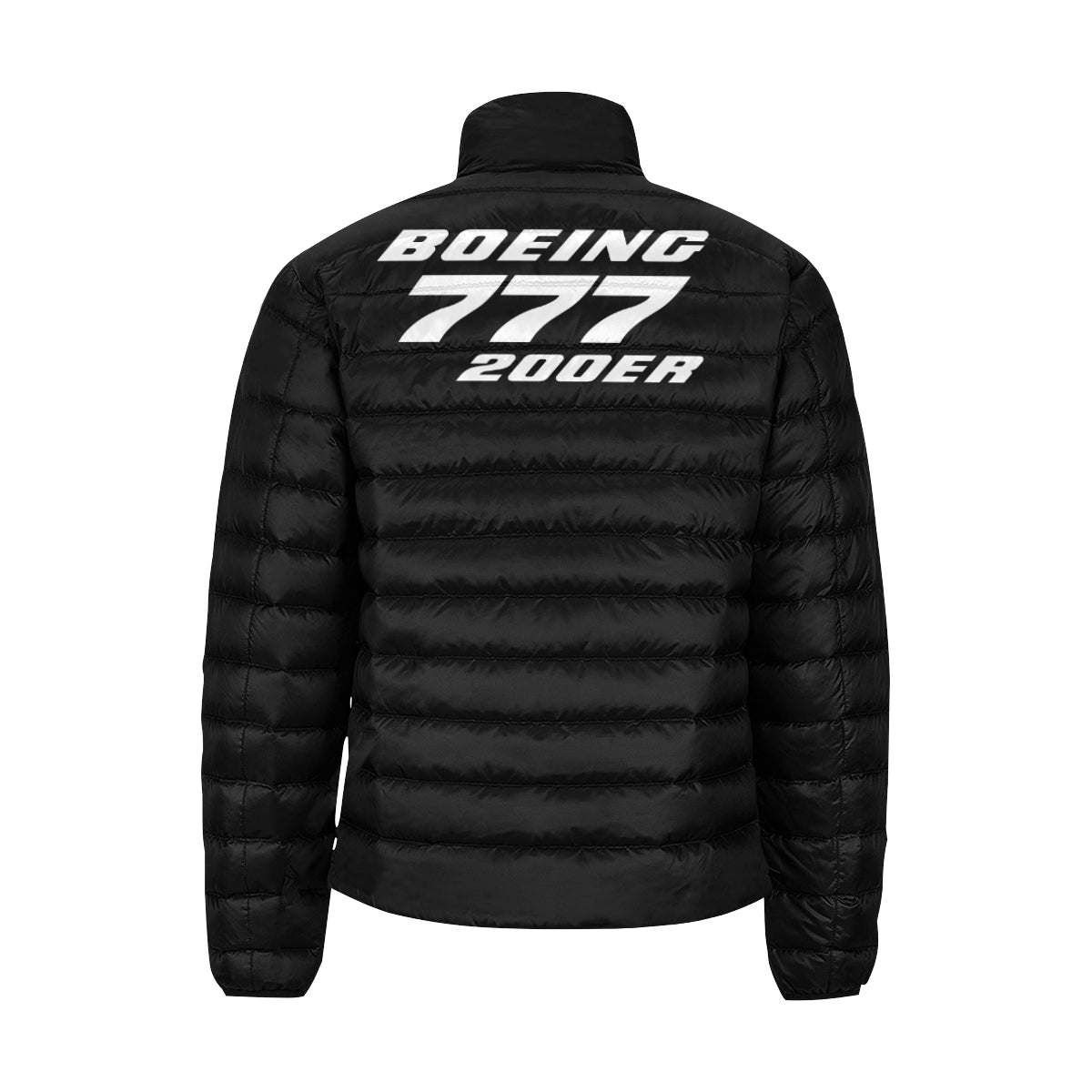 BOEING 777 Men's Stand Collar Padded Jacket e-joyer