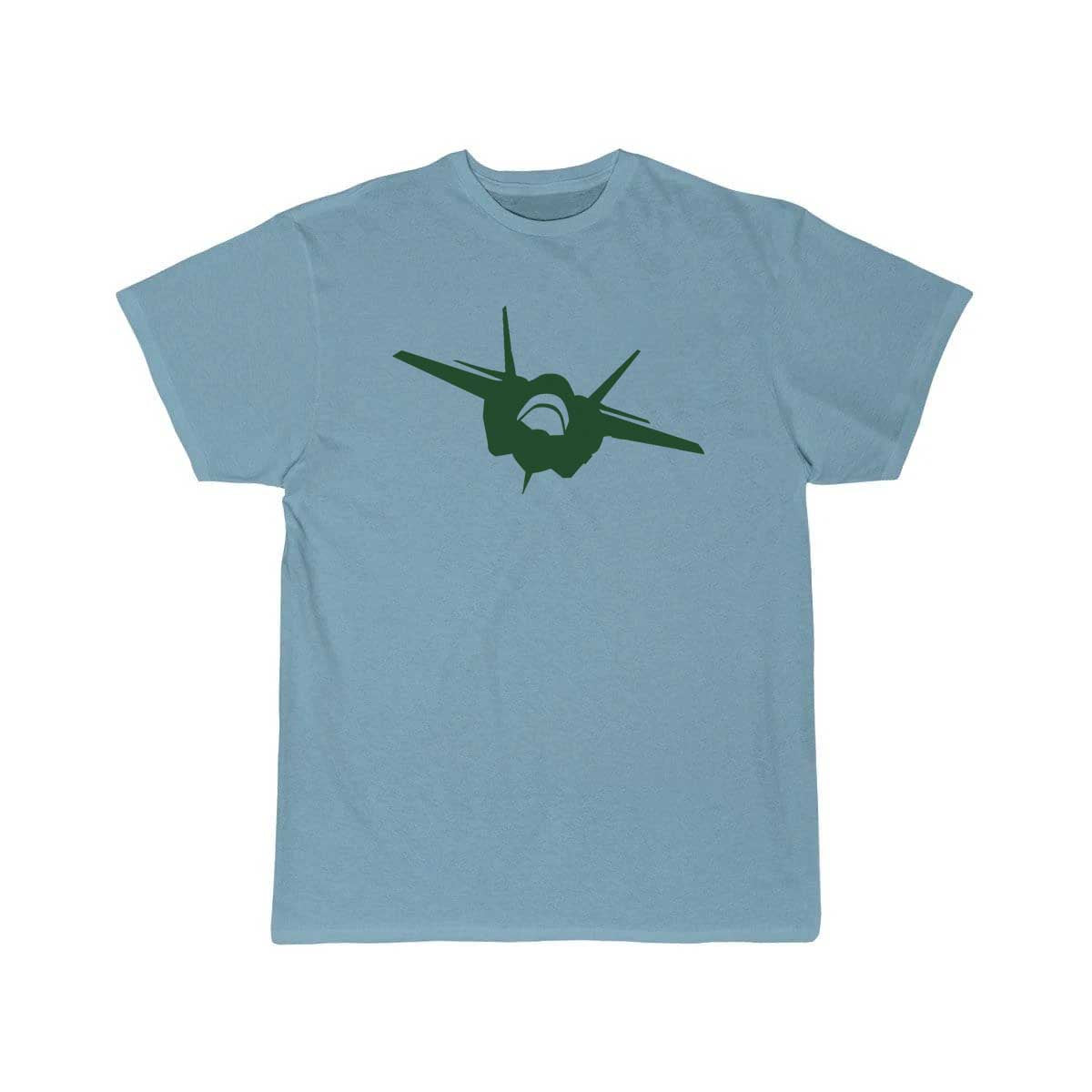 Fighter Jet (Front View) Silhouette T Shirt THE AV8R