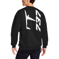 Thumbnail for BOEING 737 Men's Oversized Fleece Crew Sweatshirt e-joyer