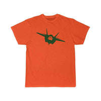 Thumbnail for Fighter Jet (Front View) Silhouette T Shirt THE AV8R