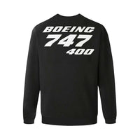 Thumbnail for BOEING 747 Men's Oversized Fleece Crew Sweatshirt e-joyer