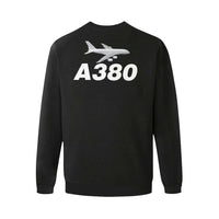 Thumbnail for AIRBUS 380 Men's Oversized Fleece Crew Sweatshirt e-joyer