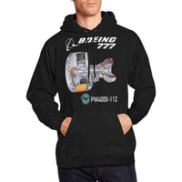 Thumbnail for BOEING 777 All Over Print Hoodie jacket e-joyer