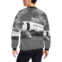 Thumbnail for HOODIE - 59 Men's Oversized Fleece Crew Sweatshirt e-joyer