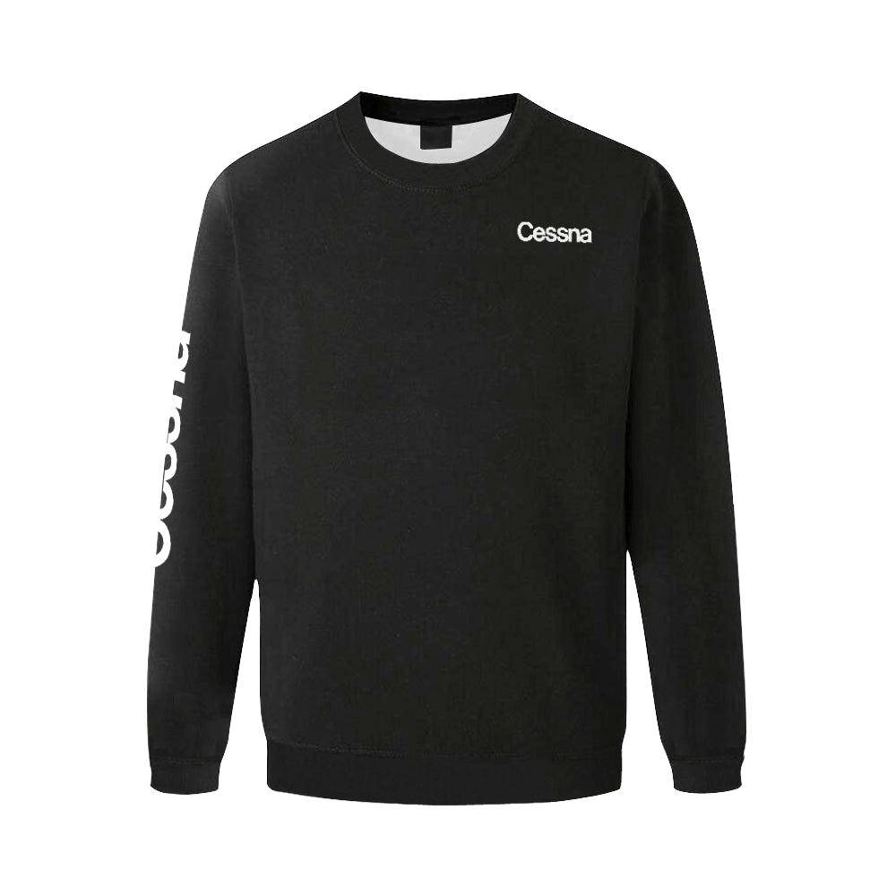 CESSNA - 207 Men's Oversized Fleece Crew Sweatshirt e-joyer