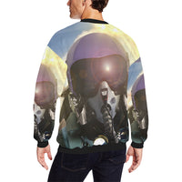 Thumbnail for HOODIE - 114 Men's Oversized Fleece Crew Sweatshirt e-joyer