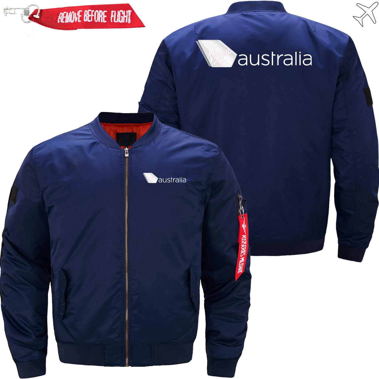 AUSTRALIA AIRLINES MA1 JACKET THE AV8R