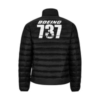 Thumbnail for Boeing 737 Men's Stand Collar Padded Jacket e-joyer