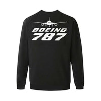 Thumbnail for BOEING 787 Men's Oversized Fleece Crew Sweatshirt e-joyer