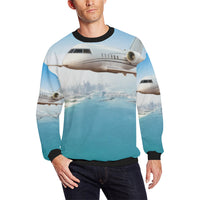 Thumbnail for HOODIE - 120 Men's Oversized Fleece Crew Sweatshirt e-joyer