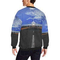 Thumbnail for HOODIE - 63 Men's Oversized Fleece Crew Sweatshirt e-joyer