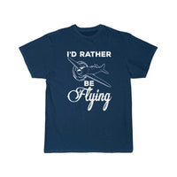 Thumbnail for Airplane Pilot I'd Rather Be Flying Prop Airplane T-SHIRT THE AV8R