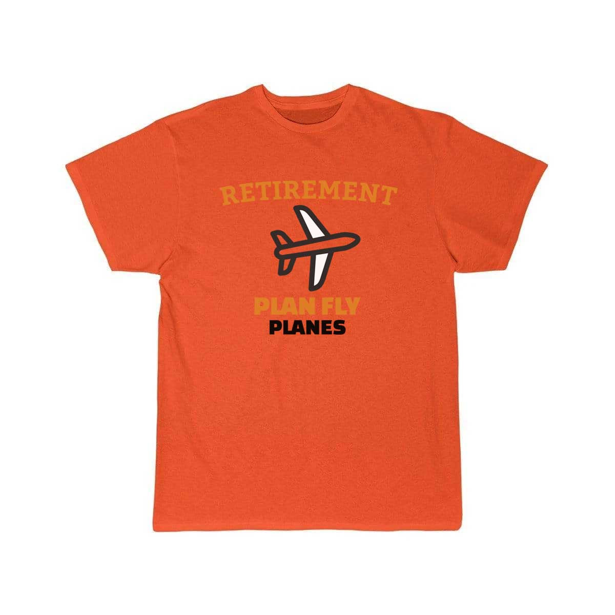 AIRPLANE  AVIATION Retirement Plan Fly Planes T-SHIRT THE AV8R