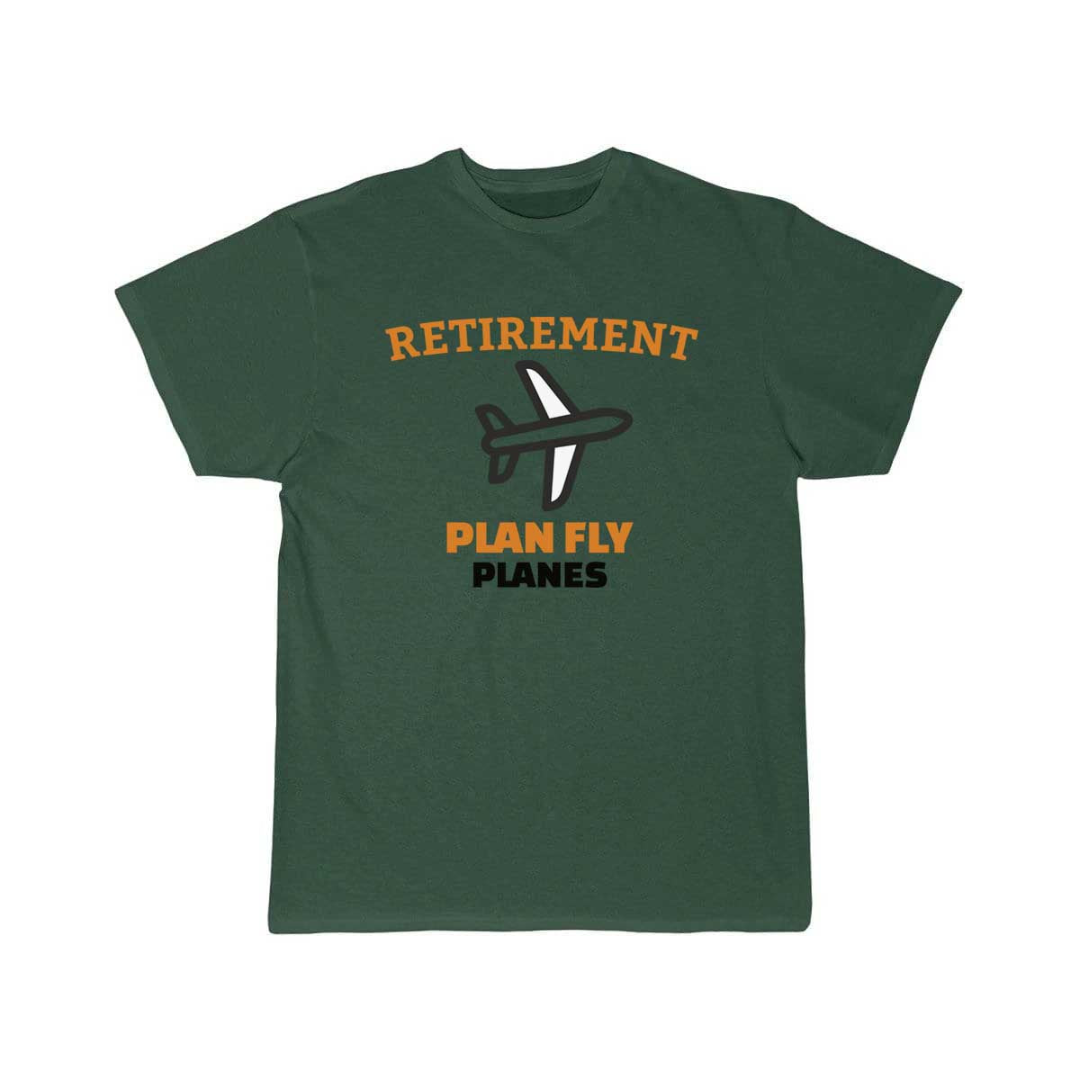 AIRPLANE  AVIATION Retirement Plan Fly Planes T-SHIRT THE AV8R