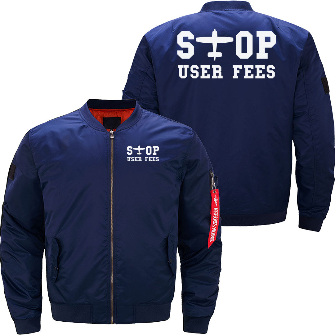 Stop User Fees JACKET THE AV8R