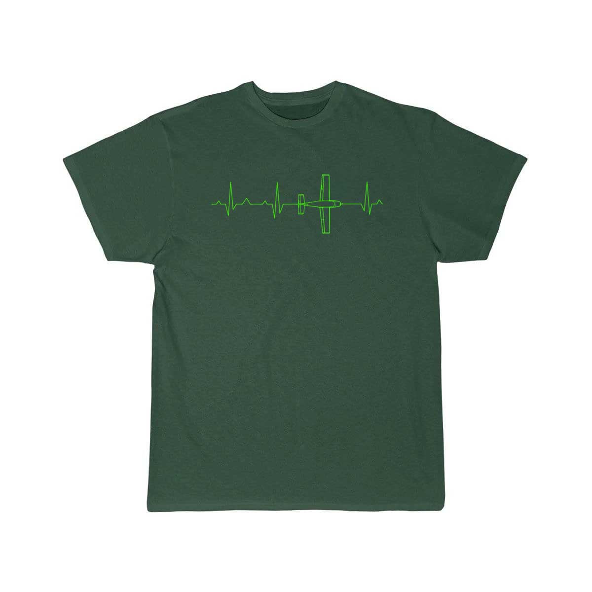 Airplane Pilot Shirt Heartbeat T-SHIRT THE AV8R