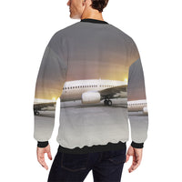 Thumbnail for HOODIE - 67 Men's Oversized Fleece Crew Sweatshirt e-joyer