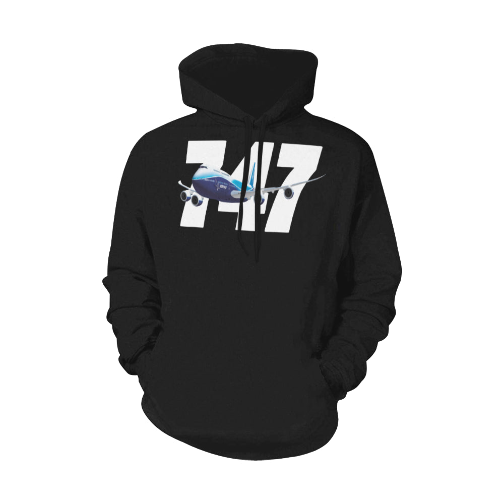 BOEING 747 All Over Print  Hoodie jacket e-joyer